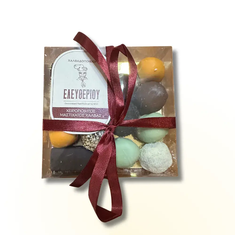 Χειροποίητα Σοκολατάκια με Ταχίνι & Χαλβά